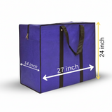 Extra Large Storage Bag for Clothes, Blankets & Quilts | Heavy Duty Fabric Organizer